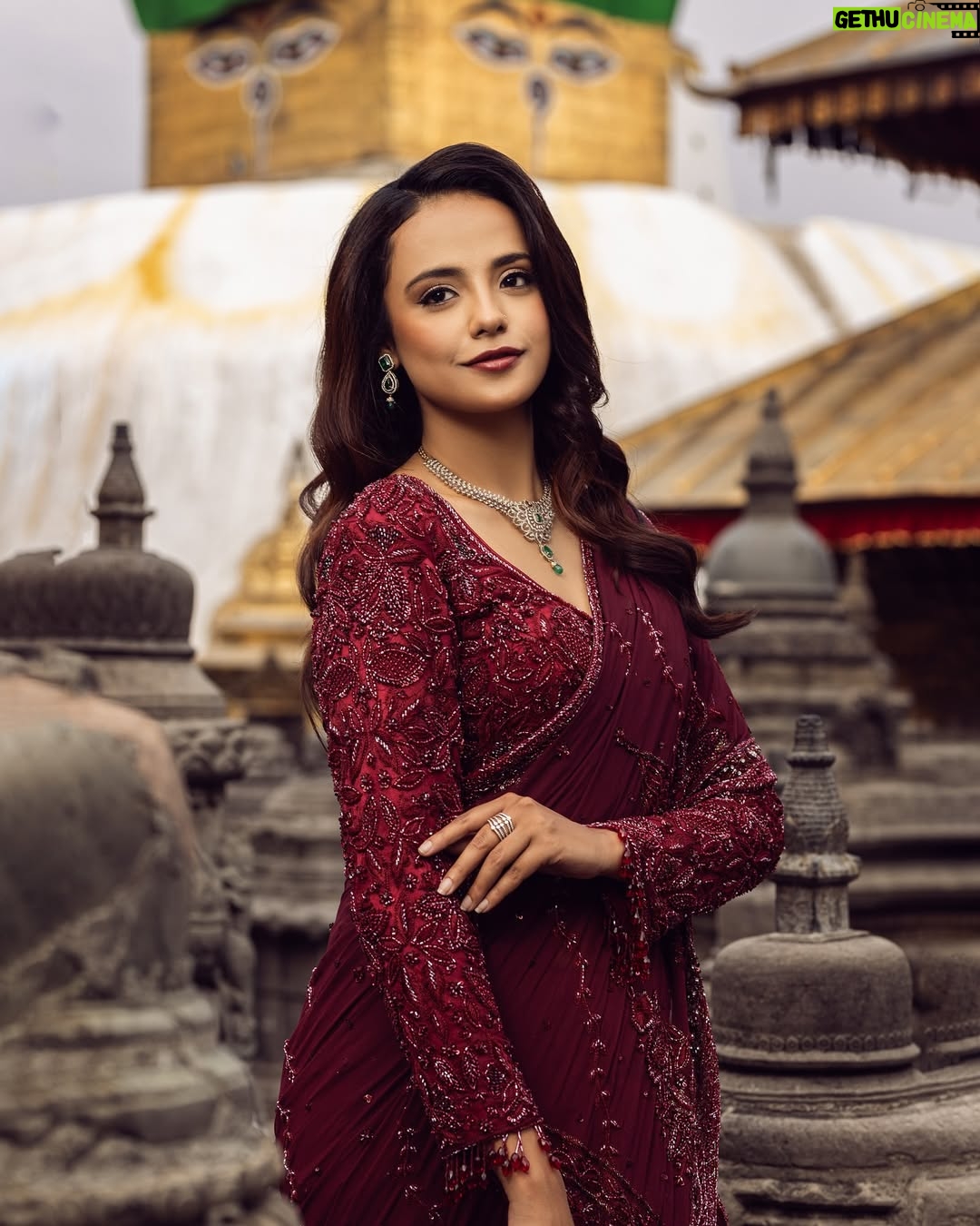 Simran Pant - 3 Likes - Feeling Royalty♥️ 
Shot By : @uddibaba 
Wearing : @yasarbytenisha 
Jwellery : @shagoonjewellers 
Makeup Artist : @glamroombysway 
Hair Stylist : @hairnmakeupby_pratima