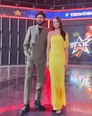 Simran Pant Instagram - Singing stars nepal❤️
Wearing @_suzani_thakuri_