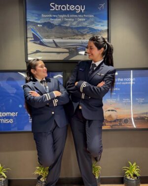 Simrat Sokhi Instagram - Wings of Ambition & 
a Heart full of Dreams 🦋
@indigo.6e
 
I’m so proud of us all, everything was worth it in the end! All the love, the laughter and the lessons will be with me forever ✨ 
Thank you to everyone who believed in me! See you in the skies real soon ✈️
.
.
.
.
.
.

#indigopilots #aviation #graduation #6e #indigo6e #crew #training #airbus320 #pilotlife #explore