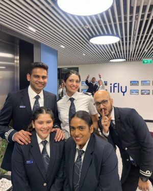 Simrat Sokhi Instagram - Wings of Ambition & 
a Heart full of Dreams 🦋
@indigo.6e
 
I’m so proud of us all, everything was worth it in the end! All the love, the laughter and the lessons will be with me forever ✨ 
Thank you to everyone who believed in me! See you in the skies real soon ✈️
.
.
.
.
.
.

#indigopilots #aviation #graduation #6e #indigo6e #crew #training #airbus320 #pilotlife #explore