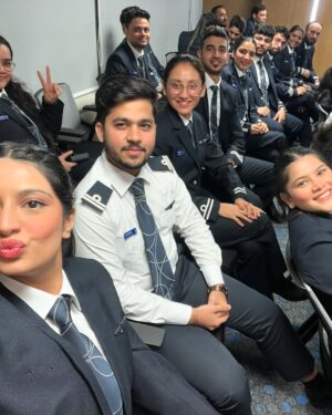 Simrat Sokhi Instagram - Wings of Ambition & 
a Heart full of Dreams 🦋
@indigo.6e
 
I’m so proud of us all, everything was worth it in the end! All the love, the laughter and the lessons will be with me forever ✨ 
Thank you to everyone who believed in me! See you in the skies real soon ✈️
.
.
.
.
.
.

#indigopilots #aviation #graduation #6e #indigo6e #crew #training #airbus320 #pilotlife #explore