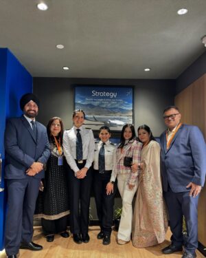 Simrat Sokhi Instagram - Wings of Ambition & 
a Heart full of Dreams 🦋
@indigo.6e
 
I’m so proud of us all, everything was worth it in the end! All the love, the laughter and the lessons will be with me forever ✨ 
Thank you to everyone who believed in me! See you in the skies real soon ✈️
.
.
.
.
.
.

#indigopilots #aviation #graduation #6e #indigo6e #crew #training #airbus320 #pilotlife #explore