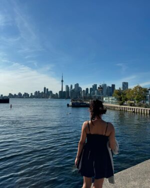 Simrella Lama Instagram - In love with Toronto’s vibes.🤍🫢