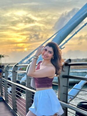Simrithi Bathija Instagram - Day well spent, memories well kept 🫰🏻🌼

.

.

.

Outfit @savana 
Bracelet stack @bansrimehtadesign 

#colombo #srilanka #portcity #exploresrilanka #explore #travelgram #travel #happygirl #momandme #escape #sunset #sumsetlovers #beauty #skies #traveler #simrithibathija
