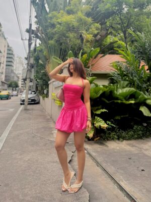 Simrithi Bathija Instagram - Just wanna travel and be a pretty girl all my life💗🥥✨

.

.

.

Outfit @srstore09 

#ootd #ootdfashion #thailand #bangkok #cityofjoy #slowlife #travel #travelgram #pinkaesthetic #dressups #fyp #foryoypage #explore #explorepage #aesthetic #traveladdict #simrithibathija