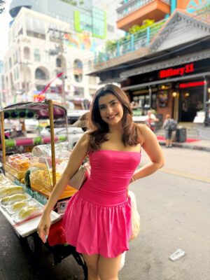 Simrithi Bathija Instagram - Just wanna travel and be a pretty girl all my life💗🥥✨

.

.

.

Outfit @srstore09 

#ootd #ootdfashion #thailand #bangkok #cityofjoy #slowlife #travel #travelgram #pinkaesthetic #dressups #fyp #foryoypage #explore #explorepage #aesthetic #traveladdict #simrithibathija