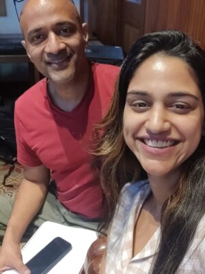 Siri Ravikumar Instagram - Love letters, Ninna Preethiya Naanu' - 

 This play came to me at a time when I was at my lowest, emotionally and mentally. I really wasn’t ready to take up work. Then @vvenkyprasad called and asked me to read the play once, and i loved it so much, without thinking twice I said yes. To my surprise, my co-actor turned out to be @actorkishore ! 

From that moment, things shifted. Being part of this production has been such a gift, it has given me a perspective. 
And working with @actorkishore has been a blessing… he’s so humble, soft-spoken, disciplined, and an inspiration.
@vvenkyprasad thank you for trusting me with something this special.

The love Rashmi and Siddharth have received from all of you has been overwhelming. We’ve completed 14 shows, and every single one has been precious. Truly, deeply grateful. ❤️