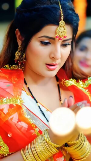 Smrity Sinha Instagram - Ae Ho Sakhi Tani Chunari Le Aawa🌺🌺
#smritysinha #smritysinhaofficial 
#smrity_sujeet_998 #reels #viral #bhohpuri