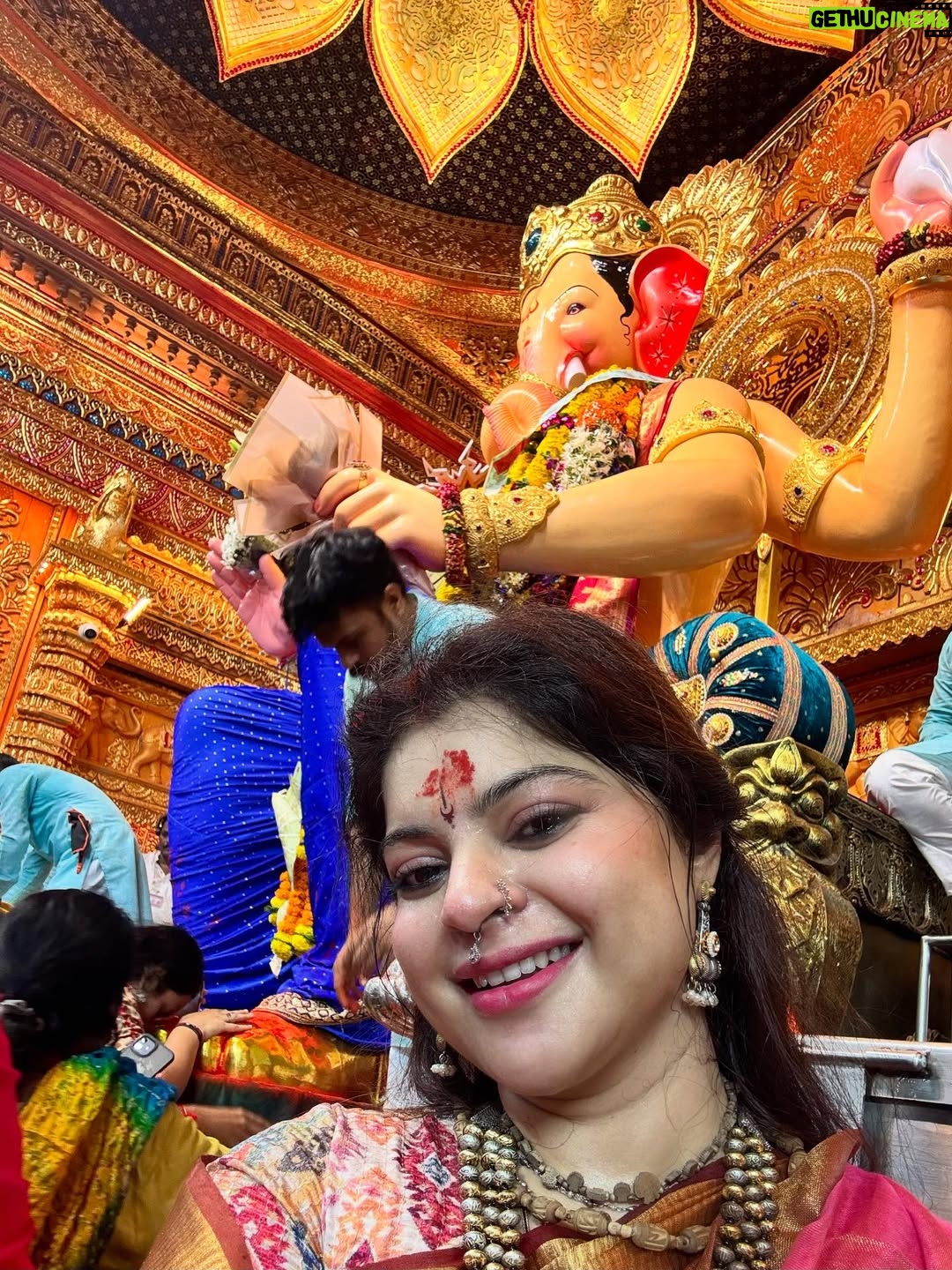 Sneha Wagh - 99.4K Likes - Lalbaug cha Raja 
Ganesh Gulli Mumbai Cha Raja 
🪷
.
.
.
Radhe Radhe 
Ganpati Bappa Morya 
.
.
.
@apaapisarees 
.
.
.
Makhanchor , Sneha Wagh , Ganesh Utsav 2025 
#snehawagh #mymakhanchor #ganpatibappamorya #laalbaugcharaja #ganeshgalli #mumbaicharaja #lalbaughcharaja #mumbai #mumbaikar #ganeshutsav