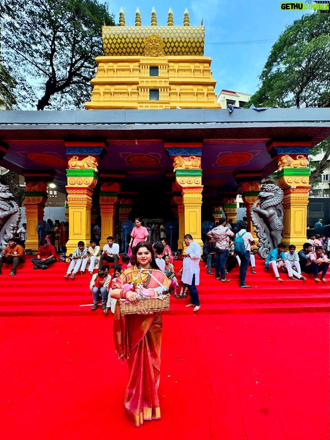 Sneha Wagh - 99.4K Likes - Lalbaug cha Raja 
Ganesh Gulli Mumbai Cha Raja 
🪷
.
.
.
Radhe Radhe 
Ganpati Bappa Morya 
.
.
.
@apaapisarees 
.
.
.
Makhanchor , Sneha Wagh , Ganesh Utsav 2025 
#snehawagh #mymakhanchor #ganpatibappamorya #laalbaugcharaja #ganeshgalli #mumbaicharaja #lalbaughcharaja #mumbai #mumbaikar #ganeshutsav