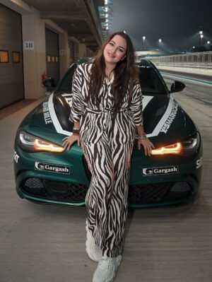 Sonakshi Sinha Instagram - From supercars on the F1 track to supercars on the water! One city, many thrills. Abu Dhabi has it all! ✨

@ymcofficial #YasMarinaCircuit @jetcarsuae 

@visitabudhabi #InAbuDhabi #AD