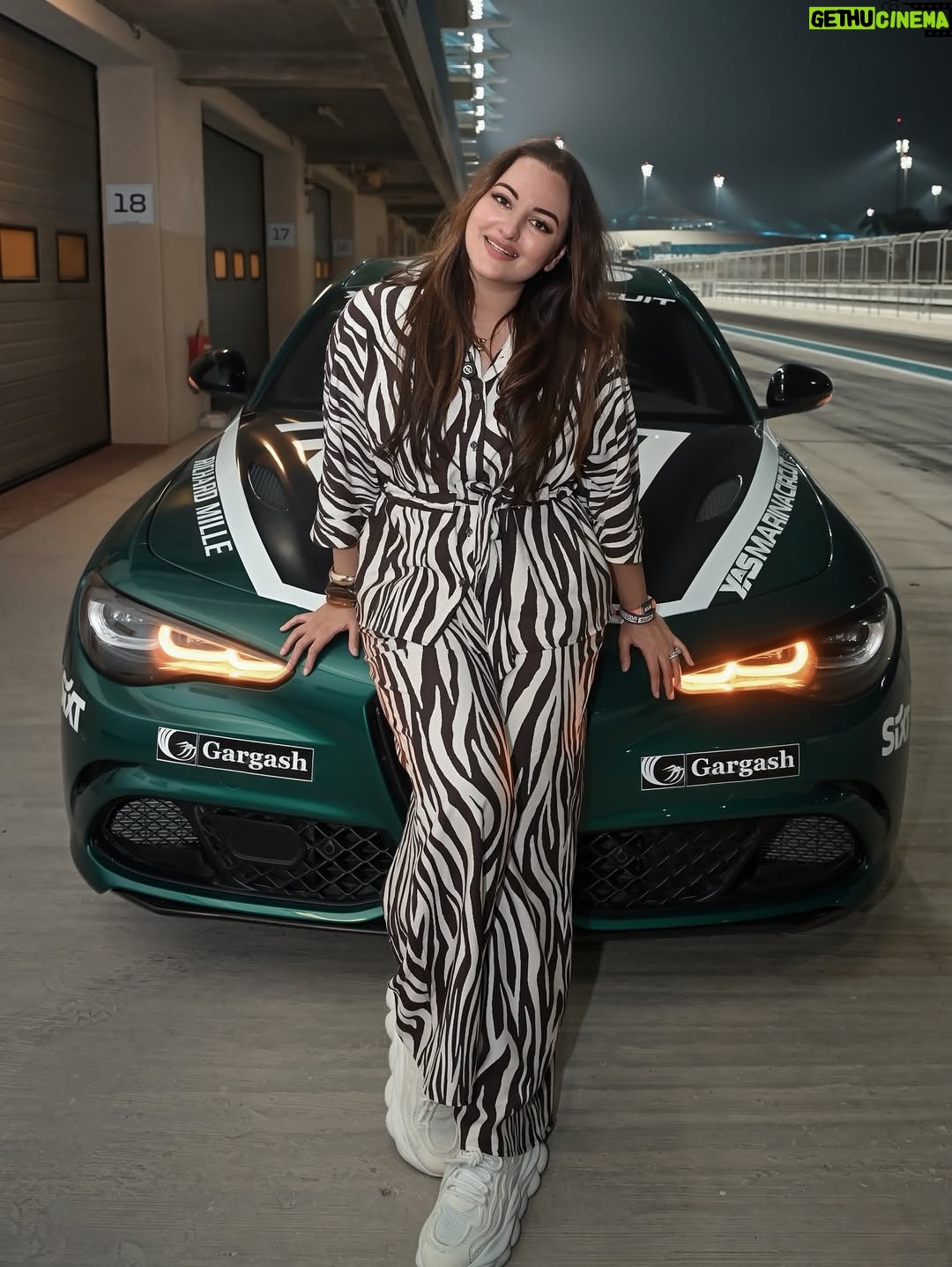 Sonakshi Sinha - 0.9 Million Likes - From supercars on the F1 track to supercars on the water! One city, many thrills. Abu Dhabi has it all! ✨

@ymcofficial #YasMarinaCircuit @jetcarsuae 

@visitabudhabi #InAbuDhabi #AD