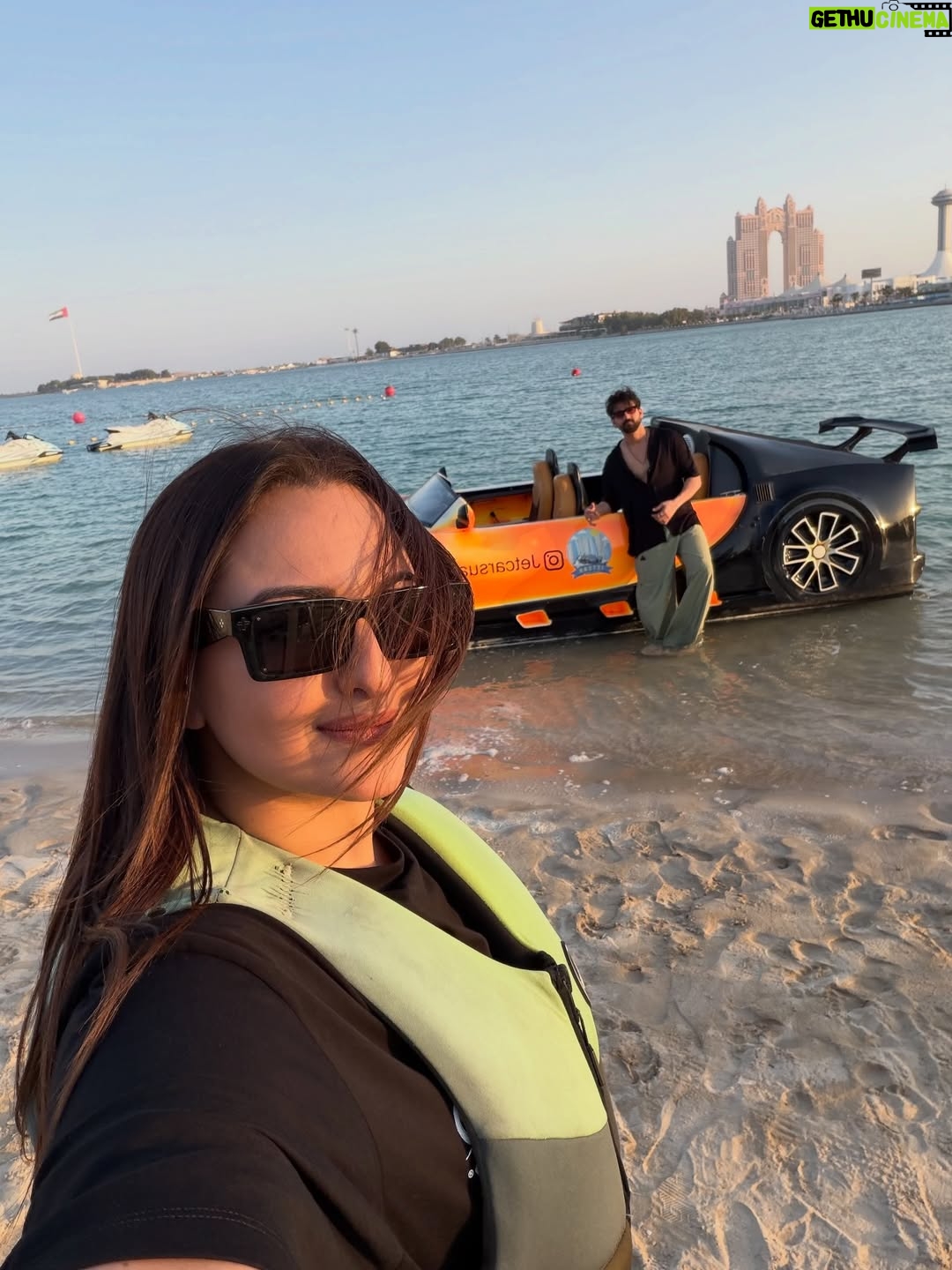 Sonakshi Sinha - 0.9 Million Likes - From supercars on the F1 track to supercars on the water! One city, many thrills. Abu Dhabi has it all! ✨

@ymcofficial #YasMarinaCircuit @jetcarsuae 

@visitabudhabi #InAbuDhabi #AD