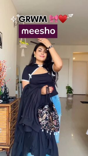 Sonali Singh Instagram - GRWM Ft. Meesho 🛍️🎀
.
.
.
.
.
.
.
#whatiorderedvswhatigot #meeshofinds #meeshofashion #meeshoshopping #meeshohaul #meeshoapp #meeshoapp #meesho #meeshotrendz #grwm #festivefinds #randomfinds #festivelook #fashionhacks