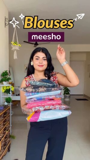 Sonali Singh Instagram - Ready To wear Blouses From MEESHO ✨🛍️🌻
.
.
.
.
.
.
.
.
#whatiorderedvswhatigot #meeshofinds #meeshofashion #meeshoshopping #meeshohaul #meeshotrendz #festivewear #blouseshaul #blouses #meeshoshopping #meeshohaul❤️ #indianfashion #indianoutfit