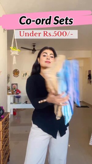 Sonali Singh Instagram - Beautiful Coord sets Under Rs.500/- ✨🌻.
.
.
.
.
.
#whatiorderedvswhatigot #coordset #coordsetstyle #readytowearcollection #ethnic #ethnicindianwear #ethnicalfashion #flipkartfashion #flipkartfinds #flipkartindia #flipkartcoordsets #festivewear #festivedress