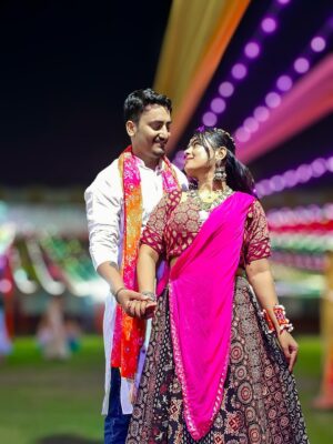 Sonali Singh Instagram - Yesterday Night ✨🛍️
.
.
.
.
.
#garbalovers❤️ #garbanight #garbaphotoshoot♥️😍 #garbadance #garbalove #couplegarba