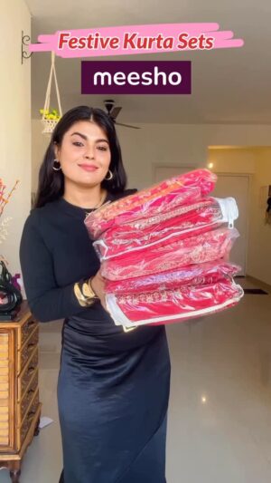 Sonali Singh Instagram - Festive Kurta sets From Meesho 🛍️✨💕
.
.
.
.
.
#festivevibes❤️ #whatiorderedvswhatigot #meeshofinds #meeshofashion #meeshofashion #meeshoshopping #meeshohaul #meeshoapp #meesho #meeshotrendz #festivewear #festivefinds