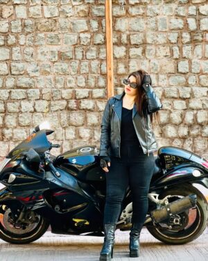Sonam Kethwas Instagram - Hayabusa girl 🖤🏍️