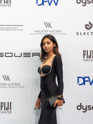 Sonam Pirani Instagram - If youāre not staring, youāre lying. š¤
Hereās the thing ā this wasnāt how the dress was meant to be worn. I flipped a backless gown to the front, paired it with my bikini top as a bralette, and suddenly it became a whole new outfit. Thatās what I love about fashion ā itās not about rules, itās about how you can make something yours.
And honestly, thatās what Dubai gives me too ā the space to experiment, to play, to feel like myself, and to show up however I want. Last night it was in a makeshift outfit that somehow felt more me than anything straight off the rack
