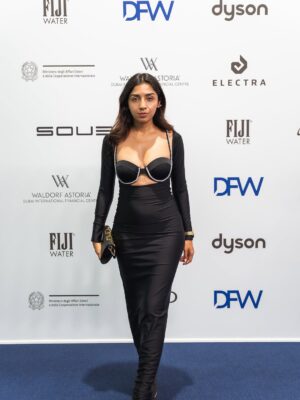 Sonam Pirani Instagram - If youāre not staring, youāre lying. š¤
Hereās the thing ā this wasnāt how the dress was meant to be worn. I flipped a backless gown to the front, paired it with my bikini top as a bralette, and suddenly it became a whole new outfit. Thatās what I love about fashion ā itās not about rules, itās about how you can make something yours.
And honestly, thatās what Dubai gives me too ā the space to experiment, to play, to feel like myself, and to show up however I want. Last night it was in a makeshift outfit that somehow felt more me than anything straight off the rack