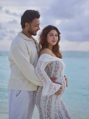 Sonarika Bhadoria Instagram - Our greatest adventure yet🫠🪬✨🫀🏡♾️🧿

📸 @zameeth07