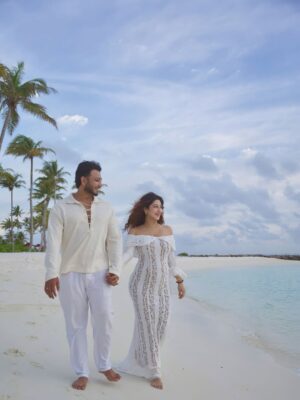 Sonarika Bhadoria Instagram - Our greatest adventure yet🫠🪬✨🫀🏡♾️🧿

📸 @zameeth07