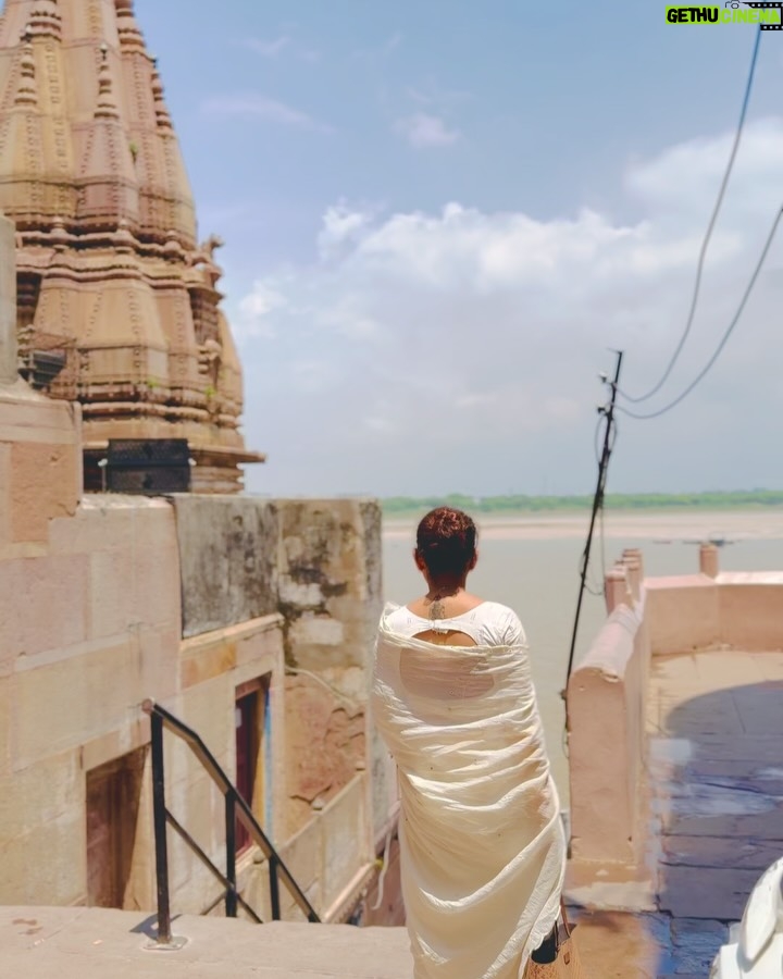 Sonia Singh - 100.7K Likes - "It’s not I who holds on to Shiva… it is Shiva who never lets me go.”

Dress courtesy: @shilpacouture (thank you for always joining my spiritual journey)