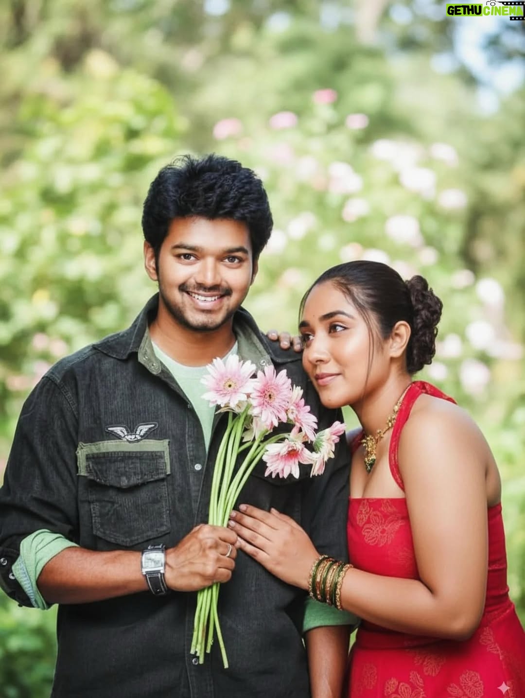 Sree Nithi - 9.6K Likes - One of my fan follower did this😘
It looks like so real n i liked this Ai creativity 🥰♥️
Thank u @my_agel_sreenithi for this lovely AI edit✨
#vijayfan