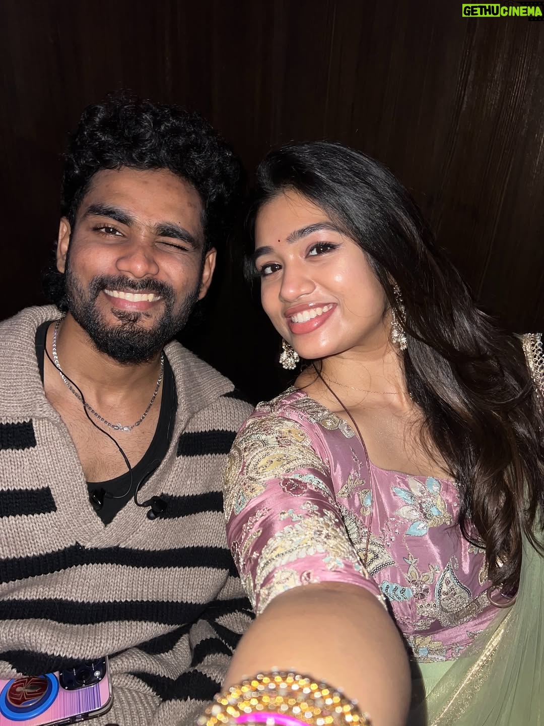 Srinisha Jayaseelan - 386.4K Likes - Happy birthday Rockstar😍💜 You truly deserve only happiness and blessings. Innum neraiya songs naama serndhu paadanum, perform pananum and unaku pudicha elamey nee achieve panna I’ll always be here to support you! God bless you partner 🧿And ennaaala un birthday ku panna mudinja last two pictures 😂😂