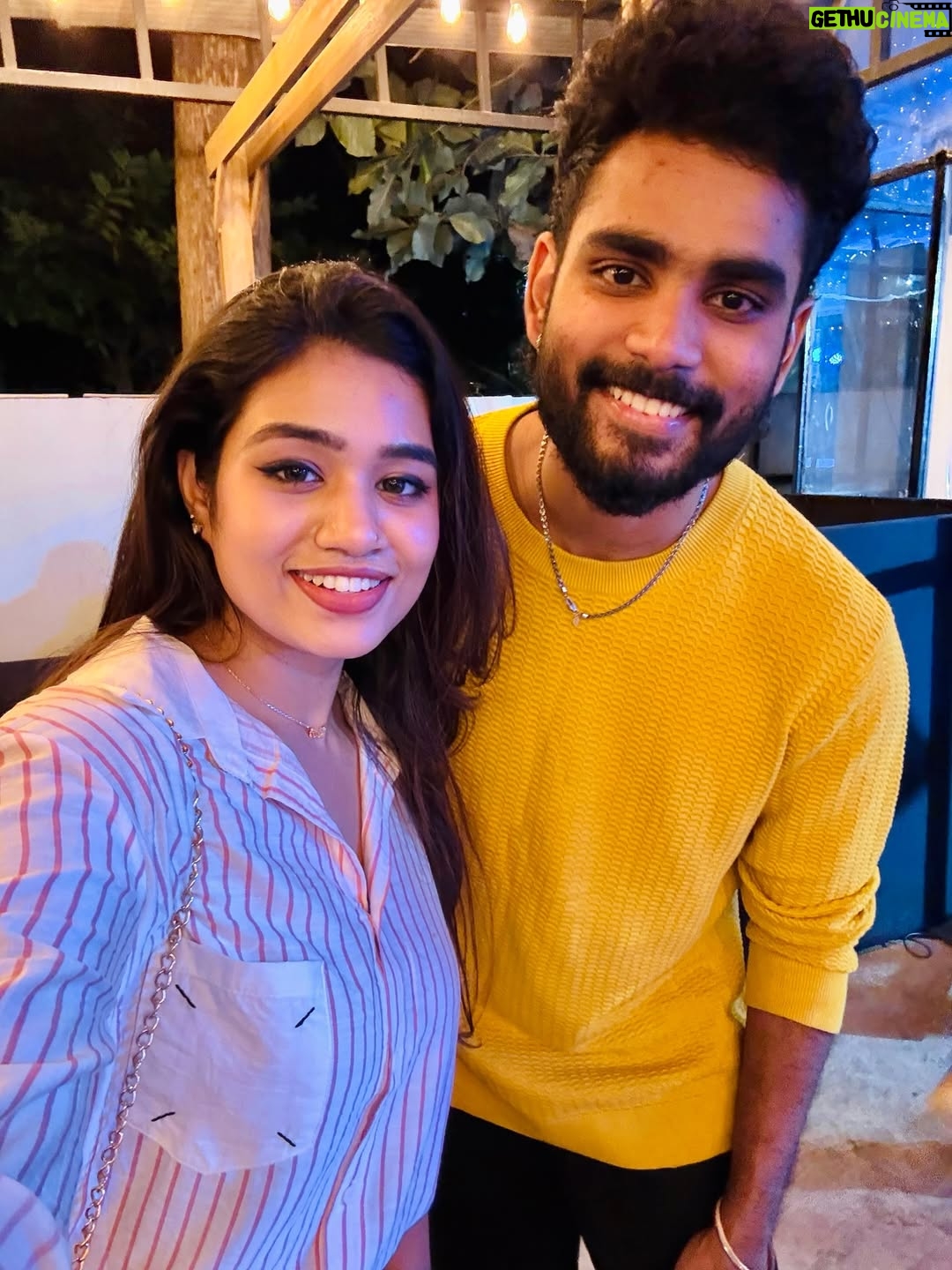 Srinisha Jayaseelan - 386.4K Likes - Happy birthday Rockstar😍💜 You truly deserve only happiness and blessings. Innum neraiya songs naama serndhu paadanum, perform pananum and unaku pudicha elamey nee achieve panna I’ll always be here to support you! God bless you partner 🧿And ennaaala un birthday ku panna mudinja last two pictures 😂😂