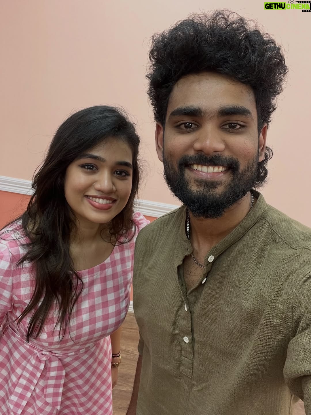 Srinisha Jayaseelan - 386.4K Likes - Happy birthday Rockstar😍💜 You truly deserve only happiness and blessings. Innum neraiya songs naama serndhu paadanum, perform pananum and unaku pudicha elamey nee achieve panna I’ll always be here to support you! God bless you partner 🧿And ennaaala un birthday ku panna mudinja last two pictures 😂😂