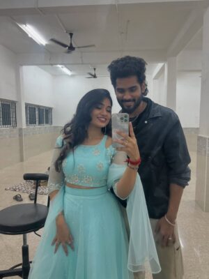 Srinisha Jayaseelan Instagram - Happy birthday Rockstar😍💜 You truly deserve only happiness and blessings. Innum neraiya songs naama serndhu paadanum, perform pananum and unaku pudicha elamey nee achieve panna I’ll always be here to support you! God bless you partner 🧿And ennaaala un birthday ku panna mudinja last two pictures 😂😂