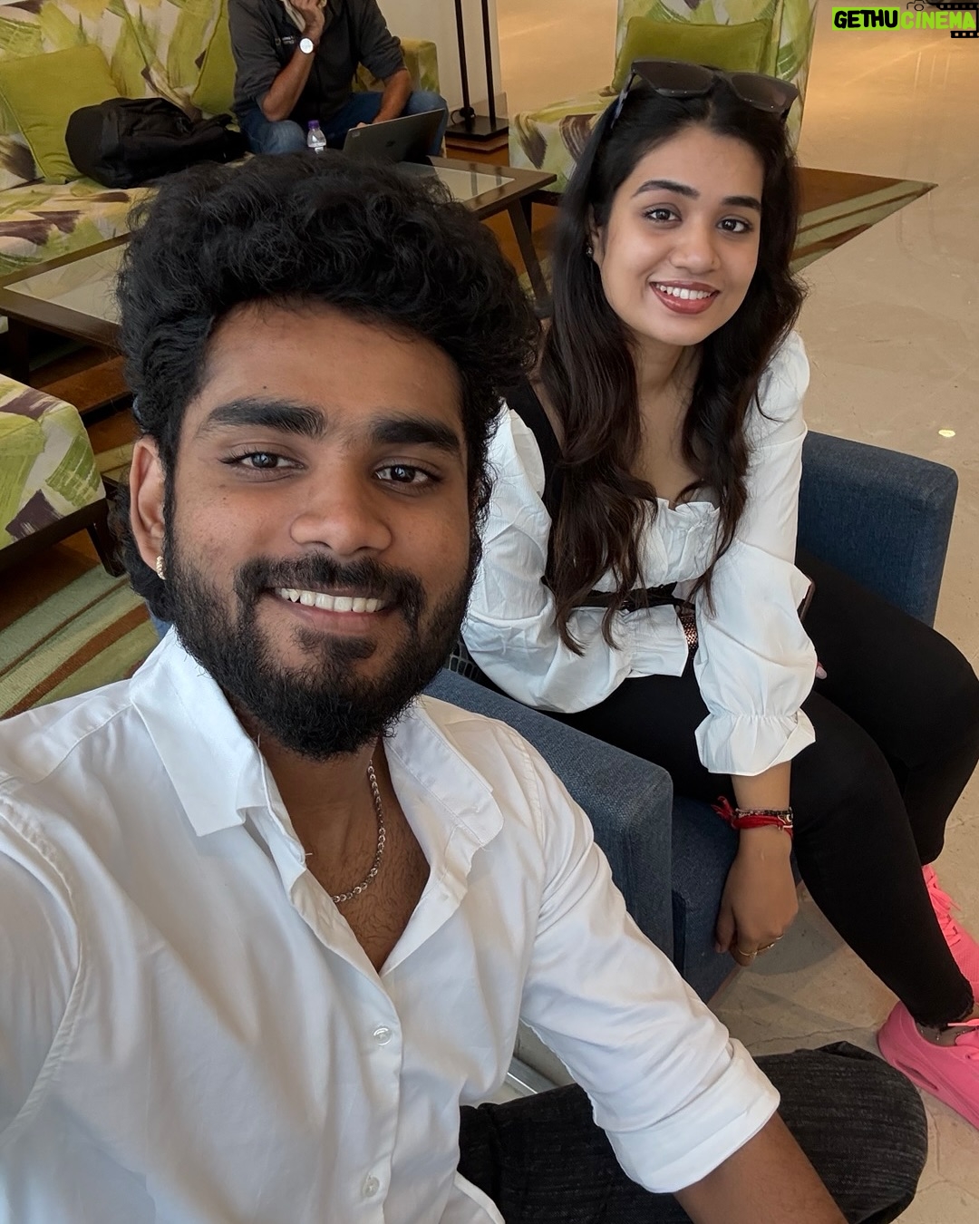 Srinisha Jayaseelan - 175K Likes - Happy birthday partner ❤️ lyricist , singer , performer @srinisha_jayaseelan 
Happy to be your first co-actor 😅
God bless you 😇
Wishes and prayers for your success in career , 
Always there for you 🫡