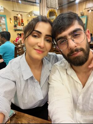 Srishti Jain Instagram - I truly have the best person by my side! 
Thankyou for always being my pillar , the person I could run to no matter how big or small my worries are. You’re the best thing that has happened to me! ❤️ My cookie