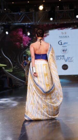 Sriti Shaw Instagram - Serenity Silk: Niaratribe’s Ethereal Elegance.
The Banarasi Dola Silk saree, meticulously crafted by the skilled artisans of Niaratribe, epitomizes timeless elegance. Each thread tells a story of precision and artistry, as the weavers pour their expertise into creating intricate motifs that dance across the fabric. The luxurious dola silk drapes gracefully, reflecting a harmonious blend of tradition and contemporary finesse. Adorned with resplendent zari work, these sarees are not just garments; they are a celebration of craftsmanship, weaving together the rich heritage of Banaras and the expertise of the gifted artisans at Niaratribe.
Blouses by - @house_of_roshans
In frame - @sritishaw_official
Event - @couture_runway_week
Created by - @think_popular_7053
#Niaratribe #niaratribeofficial ##niharika #think_popular_7053 #vikalpshukla #trending #reel #like #love #follow
