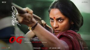 Sriya Reddy Instagram - Geetha has arrived 🔥
#OG #TheyCallHimOG @sriya_reddy