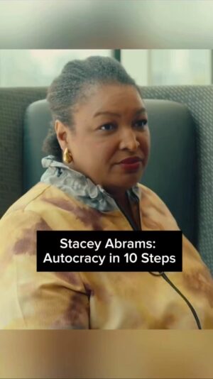 Stacey Abrams Instagram - We were honored to have @staceyabrams join us for our John Lewis Young Leaders retreat, where she walked us through the 10 steps to autocracy.
Democracy can’t defend itself. It’s on us to show up, speak up, and keep fighting.
