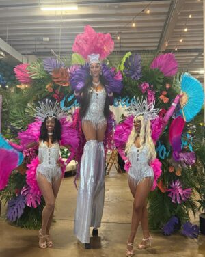Stacey Plaskett Instagram - The 2025 Caribbean Day Party was an incredible celebration of culture, community, and Caribbean pride, which I hosted alongside my sister-in-service Congresswoman Yvette Clarke during the 54th Congressional Black Caucus Foundation Annual Legislative Conference. 🌺🇻🇮🇯🇲🇹🇹

It was my honor to welcome Adam O to this year’s celebration, whose music and energy perfectly captured the spirit of our Caribbean heritage.

I am grateful to everyone who joined us to uplift the richness of our islands and our people! ✨ #CaribbeanDayParty #ALC54 #CBCF