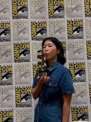 Stephanie Arcila Instagram - Comic-Con 2025 
Highlight: My friends winning Best Horror/Suspense Film at @sdcomic_con Independent International Film Festival! Can’t wait for the world to see it. @parachutesfilm