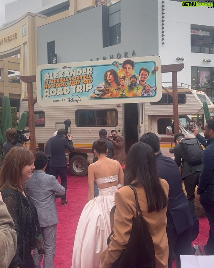 Stephanie Arcila - 7.3K Likes - Amigo! Being in town and able to celebrate you today when you’ve always celebrated so many of us was a joy! So proud of all you’ve achieved and excited for all the other wins coming your way! 
Such a great film!#alexanderandtheterriblehorriblenogoodverybadroadtrip 
Also cheers to @katrinakleinmakeup and @kattthompson for getting me out of my comfort zone and into full glam!