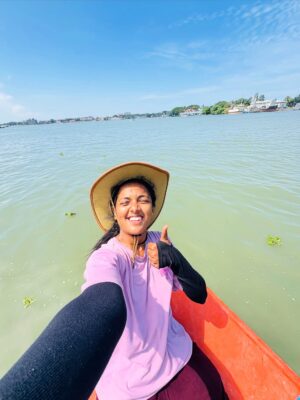 Subiksha kumar Instagram - Be who you are and say what you feel , because those who mind don’t matter and those who matter don’t mind 😌✨