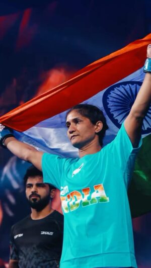 Suchika Hooda Instagram - Suchika showed up & showed out 👏🏻 

The Indian judo gold medalist got her #BRAVECF career off to the perfect start!🔥