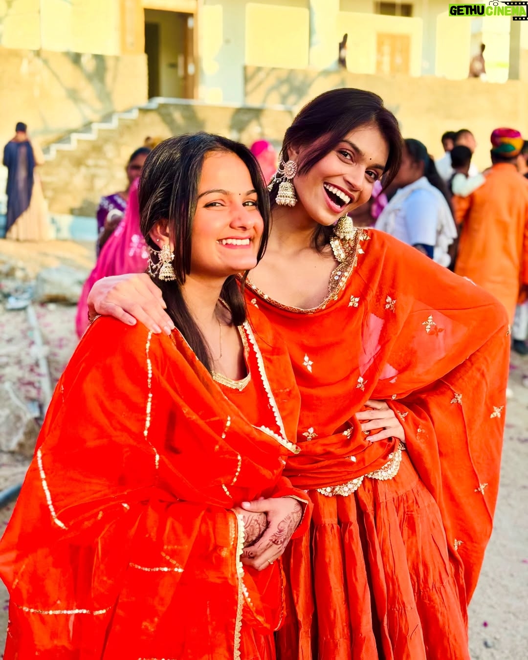 Suman Rao - 3.2K Likes - 5 vibrant, pure and nothing short of magical days of divine bliss in Aidana (mera gaon), Rajasthan! 🌟 

Baisa hukum ( that’s me😉) had a wonderful time celebrating the auspicious stapana of our revered kuldevi Maa with vibrant festivities that touched my heart and soul. 🙏🧿🫶🏻 But what unfolded was beyond magical... the experience healed me in ways I never thought possible! 🙌❤️ 

My heart is full✨🙏

 #kuldeviMaa #stapana #divineintervention #healingvibes