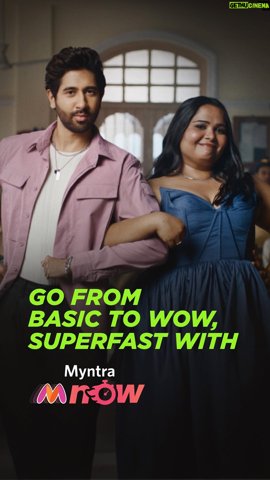Sumukhi Suresh - 66.7K Likes - Because when the moment hits, you don’t get a lot of time to show up in style.

Go from basic to wow with #MNow, delivering starting 30 mins. 

#myntra #mnow #sumukhisuresh #vihaansamat