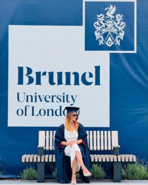 Sunaina Ganesh Instagram - From late nights to bright lights—made it through! 🎓#graduated #MScUnlocked