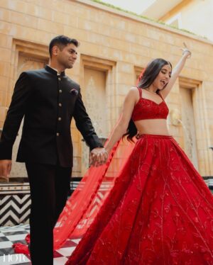 Sunaina Khera Instagram - Kuch toh hai tujhse raabta♥️
On 19th November, I finally became a ‘Sunaina Khera’ bride♥️