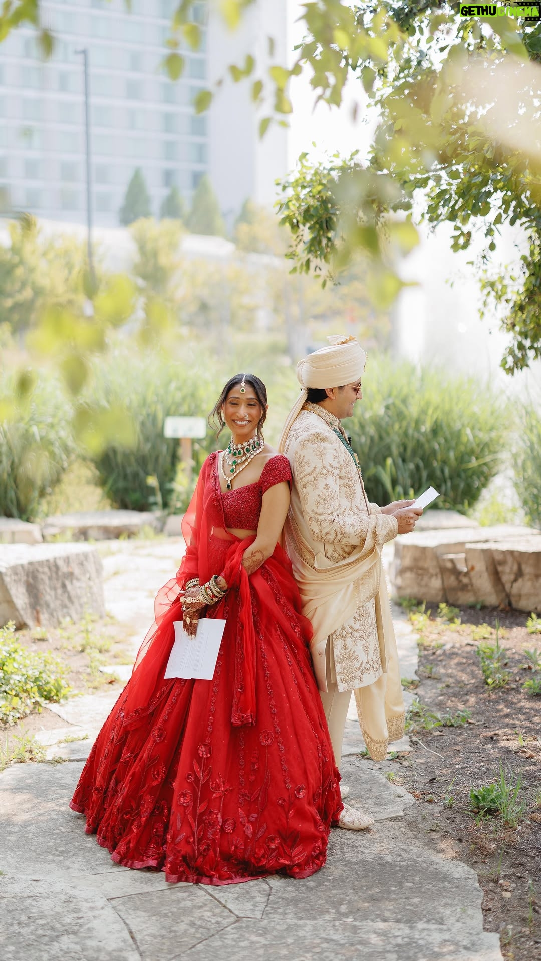Sunaina Khera - 3 Likes - A Sunaina Khera bride all the way♥️

Shivani picked four of her wedding looks from us, and that wasn’t even all she got. For us, that kind of trust will never stop feeling special. Every piece that goes into a bride’s wedding is chosen with so much thought, and to be part of that journey in such a big way really means a lot. We’re so happy we could celebrate Shivani through our work and be a part of her wedding story.♥️✨

Bride : @shivani1223
HMU: @roopvashiartistry
Location: Schaumburg Renaissance 
Video: @aria_films 
Photography: @sapanahuja 

✨