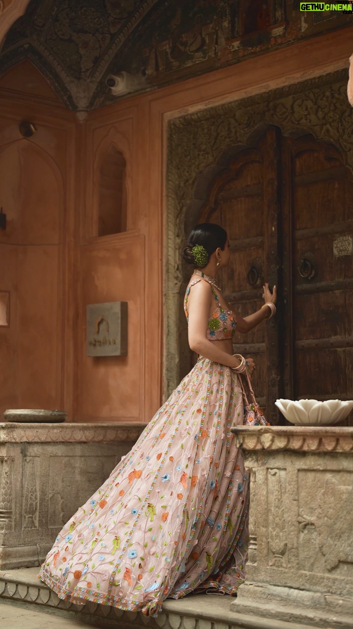 Sunaina Khera - 1.5K Likes - This outfit is basically the fashion equivalent of an arranged marriage that worked out.
The blouse wasn’t made for this skirt. The skirt wasn’t made for this blouse. They came from two completely different looks. But in a last minute styling scramble, we put them together and suddenly it all made sense.
From “not sure about either” to “how is this not a set?”
Honestly, some pieces are just meant to find each other.♥️

Photography: @psyba._ @virangna.dhillon
Makeup: @meerabhandarimakeovers 
Jewellery: @conscious_carat 
Location: @thepadmaajaipur