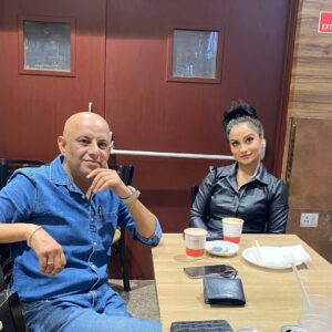 Sunita Trakroo Instagram - Had a great conversation👍 @masterchefashish🙏
Welcome to @sunita_trakroo 's world🪐

Great to have you on my board💐

#sunitatrakroo #divafinalist #masterchefashishsingh #starplus #instagood #instagram